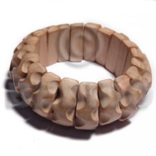Plain Wholesale Raw Natural Wooden Blank Bangle Casing Only Plain Wholesale Raw Natural Wooden Blank Bangle Casing Only