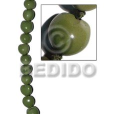 Kukui seed olive green