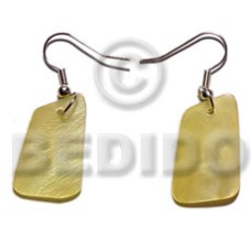 Dangling 30mmx20mm yellow hammershell Dangling 30mmx20mm yellow hammershell