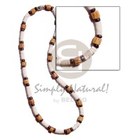 4-5mm white clam heishe