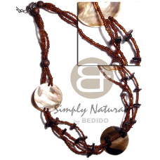 3 pcs. 30mm round tiger