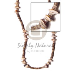 2-3 nat brown coco heishe