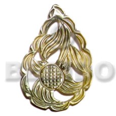 Blacklip teardrop design 50mm Blacklip teardrop design 50mm