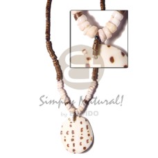 4-5 coco heishe brown rainbow beads 4-5 coco heishe brown rainbow beads