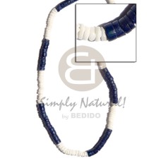 4-5mm white clam navy