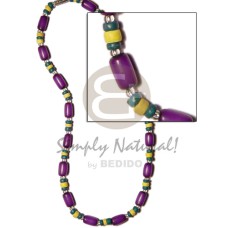 Violet buri tube w. yellomoss