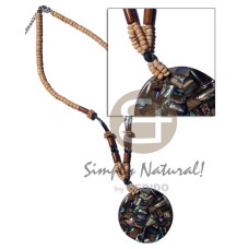 50mm laminated paua chips in 50mm laminated paua chips in