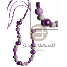 12mm wrapped wood beads w 12mm wrapped wood beads w