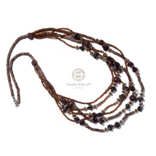 4-5mm coco heishe nat brown 4-5mm coco heishe nat brown