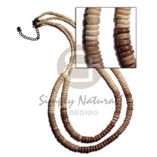 2 graduated rows of 7-8mm