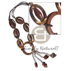 Tassled 2 layer wax cord