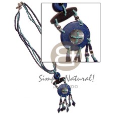 3 layer 2 toned blue