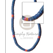 4-5mm c. heishe turq blu royal 4-5mm c. heishe turq blu royal