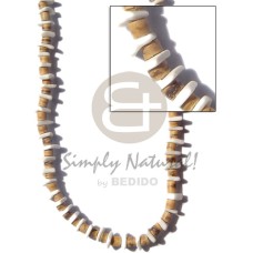 4-5 mm coco tiger heishe