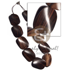30mmx40mmx6mm camagong tiger ebony hardwood 30mmx40mmx6mm camagong tiger ebony hardwood
