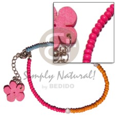 Fuschia orange blue 2-3mm coco pokalet. Fuschia orange blue 2-3mm coco pokalet.