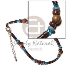 2-3mm black coco heishe 2-3mm black coco heishe