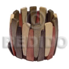 Elastic natural wood bangle Elastic natural wood bangle