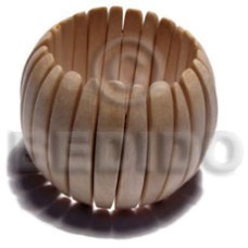 Elastic ambabawod wood bangle